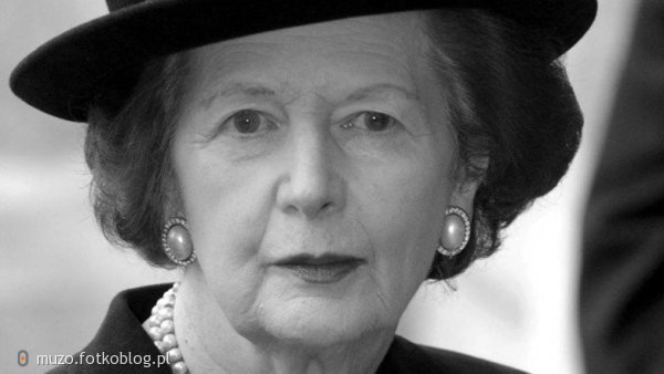 Margaret Thatcher /1925-2013/ "Żelazna dama" - przez 11 lat premierem W.Brytanii.