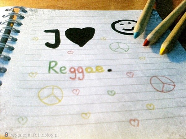 ` I ♥ reggae . ; **