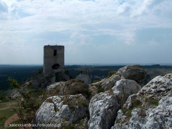 Ruiny zamku w Olsztynie ;p