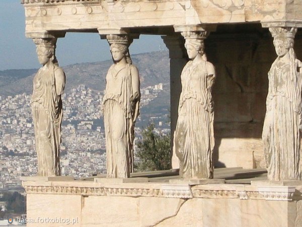 Grecja...świątynia Ateny