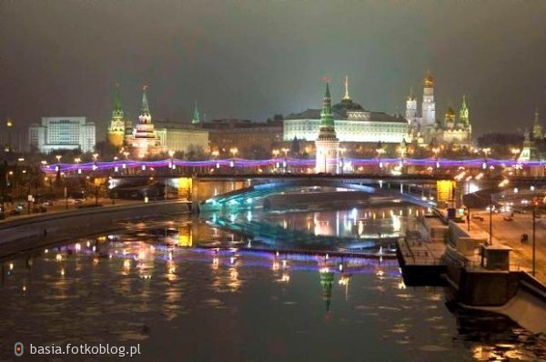 Moskwa ..widok na Kreml