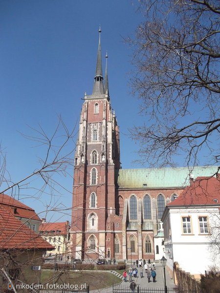Wrocław. Katedra. Ostrów Tumski.