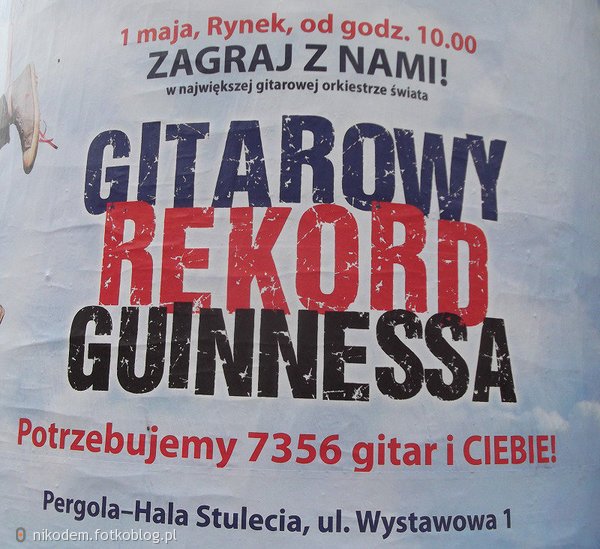 Gitara - 2017 r. Wrocław