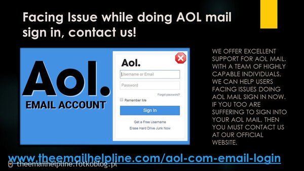 Facing Issue while doing AOL mail sign in, contact us!
