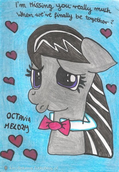 Octavia Melody Really Misses You - My Little Pony 