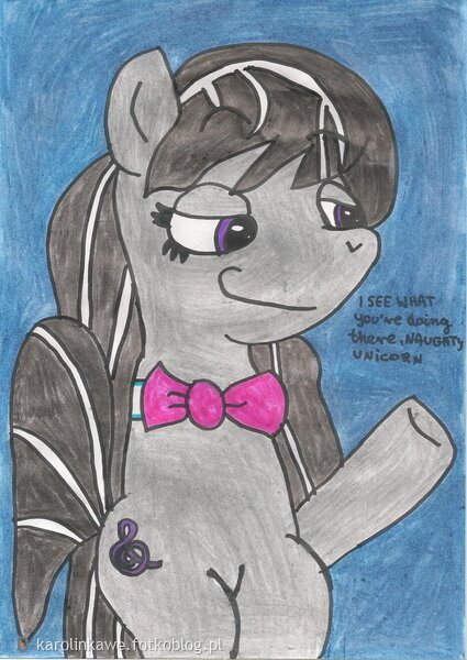 Octavia Knows What You're Doing When You See Her - My Little Pony 