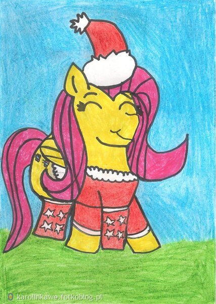 Merry Fluttershy Standing - My Little Pony 