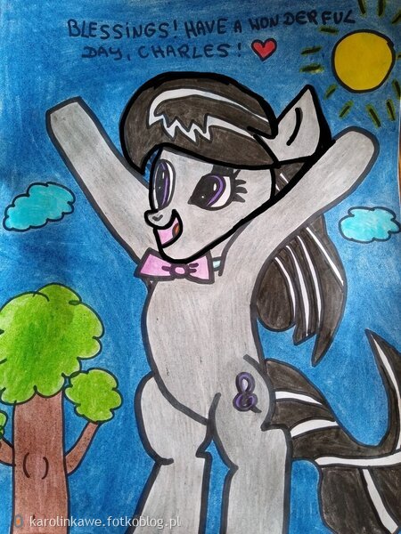 Octavia Is Wishing You A Wonderful Day ! - My Little Pony 
