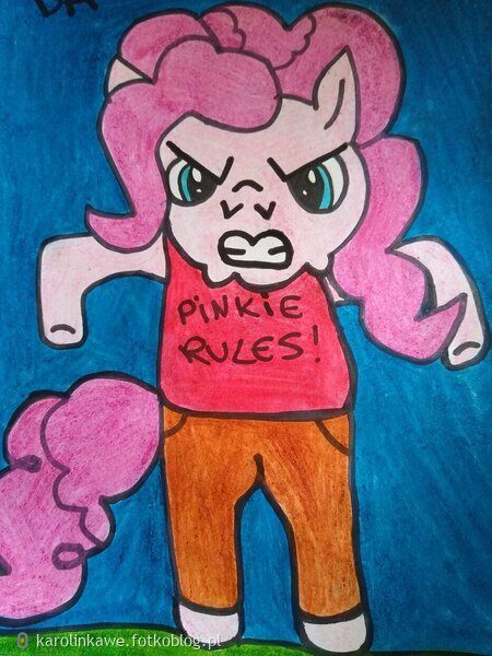 Pinkie Pie Is Bad Girl - My Little Pony 