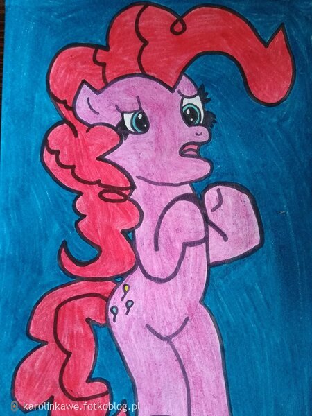 Zlękniona Pinkie Pie - My Little Pony 