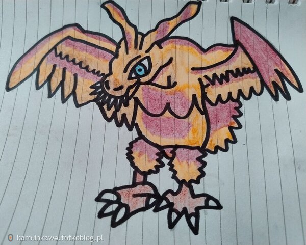 Ulotny Birdramon - Digimon Adventure 