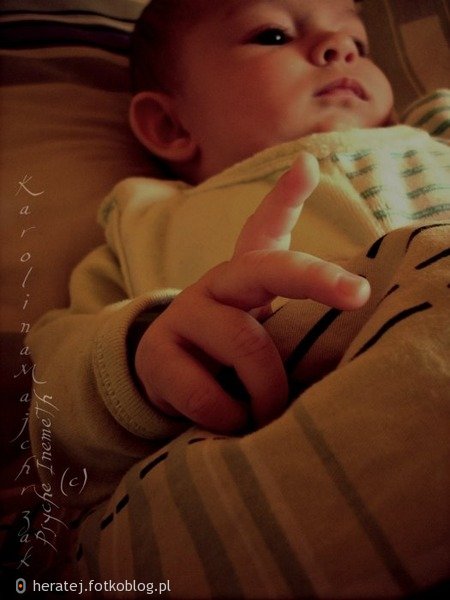 peace of baby. 