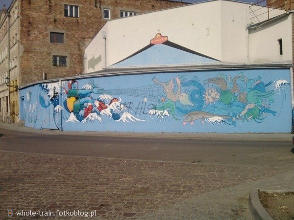 torun graffiti łowieckie