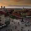 Piękne zdjęcie dronem. Warszawa w słońcu.  :: Skynetic to studio filmowe specjalizujące się w dynamicznych filmach reklamowych zrealizowanych w op 