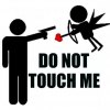 Do not touch me.!  :: Nie mogłam się oprzeć. Musiałam to wstawić.!
<3

(Jakby co to z neta.) :* 