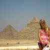 Piramidy w Gizie  :: Niestety na wszystkich zdjęciach mam rozwiane włosy :C . 