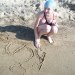 Dąbki 2011   :: ja i moj malunek na plaży&nbsp; 