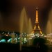 Paryż nocą...wieża Eiffla  :: Paryskie niebo w lustrze Sekwany przegląda się, Pod nim najpiękniej kwitną dziewczyny i bzy. Pon 