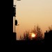 Wschód słońca na blokowisku  :: Codziennie rano mam taki widok :) wystarczy wstać naprawde rano &nbsp;! 