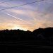 zachód słońca.  :: Zach&oacute;d słońca na dzieisiejszej 2-godzinnej i 20-minutowej wycieczce rowerowej ;) 
miło 
